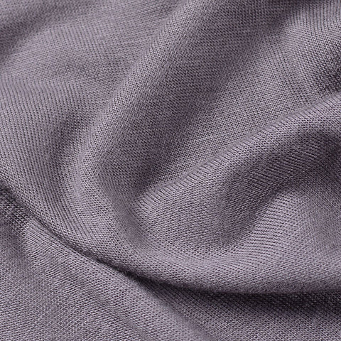 100% Viscose Jersey Knit Fabric, 130 gsm, 165 cm — Grey