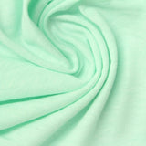 Cotton Polyester Jersey Knit Fabric, 140 gsm — Green — photo 2