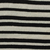 Black Stripes Chenille, Polyester — photo 2