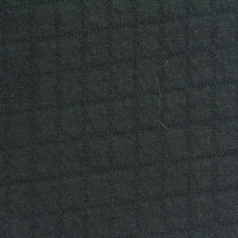 Jacquard Cotton Polyester Stretch Interlock Knit Fabric, 265 gsm, 155 cm — Green