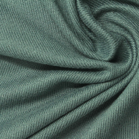Green Marl Chunky Knit, Polyester, 170 gsm