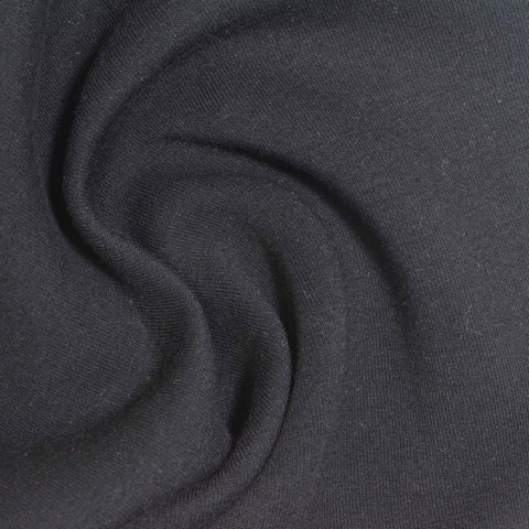 Cotton Polyester Stretch Scuba Knit Fabric, 290 gsm, 170 cm — Grey