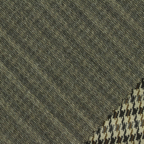 Cream Houndstooth Jacquard, Polyester