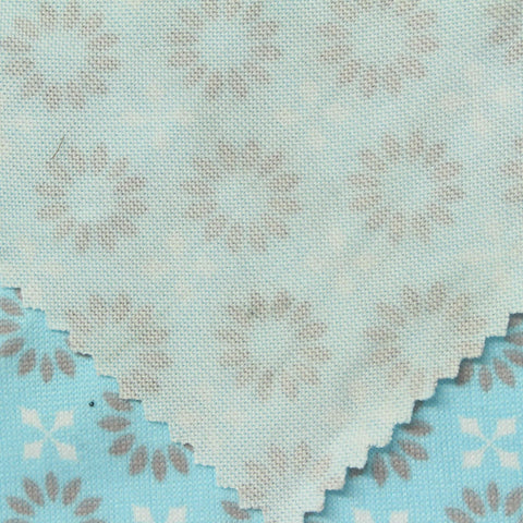 Grey Floral Milk Silk Knit, Polyester