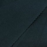 Cotton Stretch Rib Knit Fabric, 285 gsm, 123 cm — Navy — photo 2