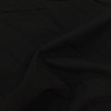 Polyester Viscose Stretch Woven Fabric, 203 gsm — Black — photo 2
