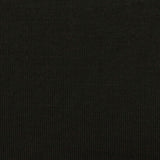 Polyester Cotton Rib Knit Fabric, 378 gsm, 175 cm — Black — photo 2