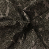 Black Leaf Voile, Cotton — photo 2