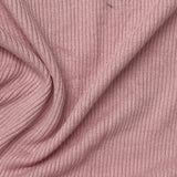 Dusty Pink Rib Knit, Viscose — photo 2