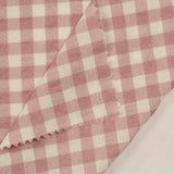 Pink Check Seersucker, Cotton-Poly — photo 2