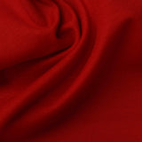 Ponte Knit Fabric, 185 gsm, 150 cm — Red — photo 2