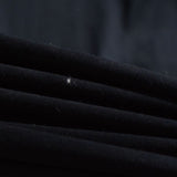 100% Cotton Poplin Fabric, 115 gsm, 147 cm — Black — photo 2