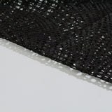 Jacquard 100% Polyester Knit Fabric, 134 gsm, 140 cm — Black — photo 2
