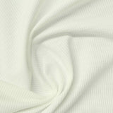 Nylon Stretch Knit Fabric, 160 gsm, 165 cm — White — photo 2