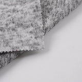Dark Grey Marl Chunky Knit, Polyester — photo 2