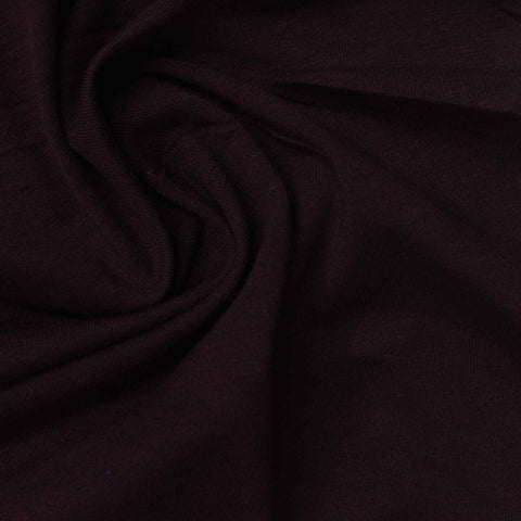 Cotton Modal Stretch Jersey Knit Fabric, 170 gsm, 165 cm — Brown