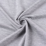 Light Grey Marl Jersey Knit, Viscose — photo 2