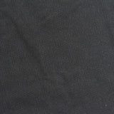 Polyester Cotton Stretch Piqué Knit Fabric, 270 gsm, 165 cm — Black — photo 2