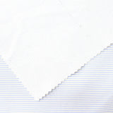 Light Blue Horizontal-Stripe Knit, Polyester — photo 2