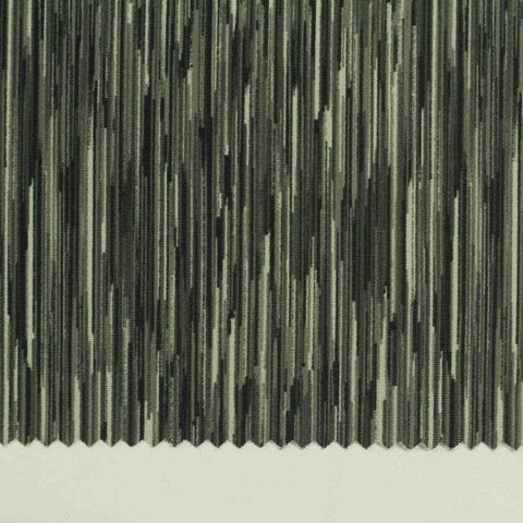 Green Vertical-Stripe Knit, Polyester