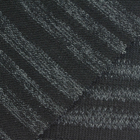 Dark Grey Heathered-Marl Jersey Knit, Polyester, 350 gsm