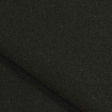 Polyester Stretch Rib Knit Fabric, 410 gsm, 160 cm — Black — photo 2