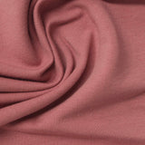 Brushed Cotton Stretch French Terry Fabric, 240 gsm, 162 cm — Pink — photo 2