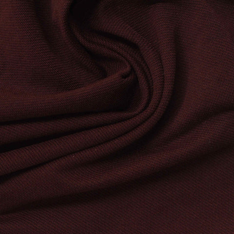 Cotton Polyester Stretch Denim Fabric, 280 gsm, 145 cm — Red