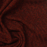 Red Marl Rib Knit, Poly-Viscose — photo 2
