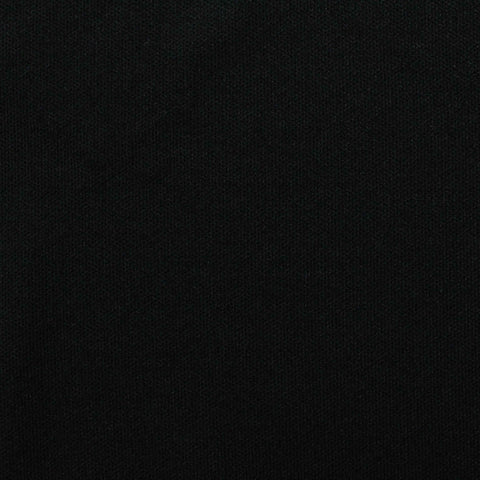 100% Polyester Jersey Knit Fabric, 119 gsm, 170 cm — Black