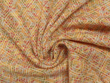 Orange Diamonds Jacquard, Cotton — photo 2