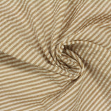 Polyester Cotton Seersucker Fabric, 120 gsm, 145 cm — Orange — photo 2