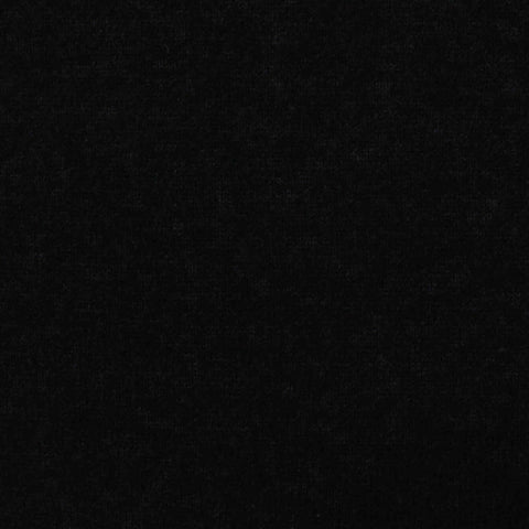 Polyester Viscose Stretch Chunky Knit Fabric, 211 gsm, 180 cm — Black