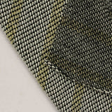 Gold Horizontal-Stripe Chunky Knit, Polyester — photo 2