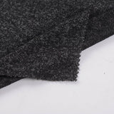 Black Marl Chunky Knit, Viscose-Poly — photo 2