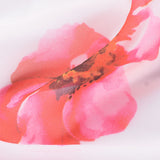 Pink Floral Woven, Polyester — photo 2