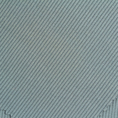 Polyester Viscose Stretch Rib Knit Fabric, 356 gsm, 120 cm — Blue