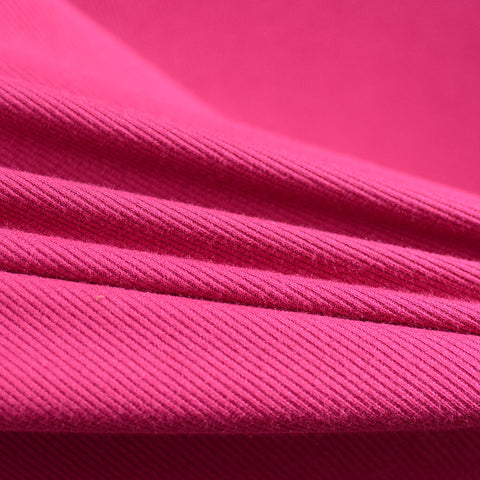 Fuchsia Ribbed Rib Knit, Viscose