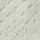 Cream Eyelet Woven, Cotton — photo 2