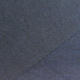 Blue Herringbone Jacquard, Poly-Cotton — photo 2