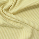 Polyester Stretch Rib Knit Fabric, 281 gsm, 133 cm — Yellow — photo 2