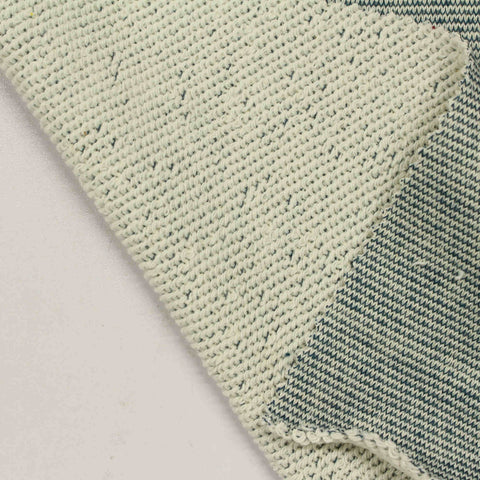 Dark Blue Marl French Terry, Cotton-Poly, 370 gsm