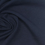 Cotton Tencel Lyocell Stretch French Terry Fabric, 235 gsm, 162 cm — Navy — photo 2