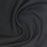 100% Polyester Scuba Knit Fabric, 240 gsm, 175 cm — Black — photo 2