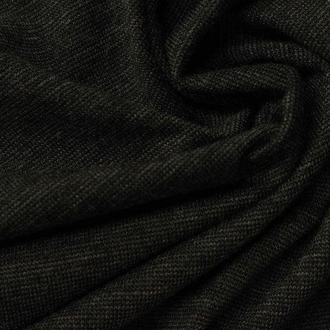Dark Grey Marl Jersey Knit, Poly-Viscose, 144 gsm