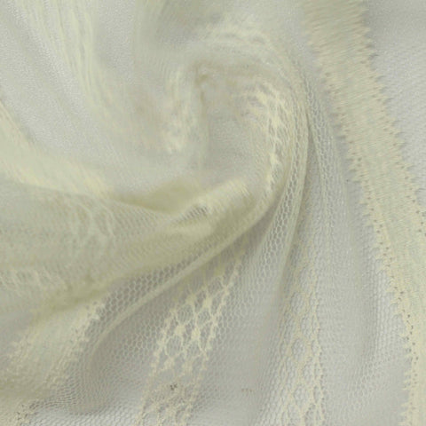 Off-White Bands Lace, Polyester