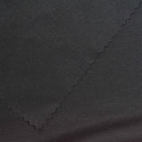 Viscose Nylon Stretch Ponte Knit Fabric, 210 gsm, 153 cm — Black — photo 2