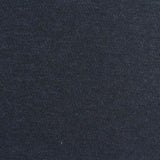 Brushed Polyester Cotton Rib Knit Fabric, 315 gsm, 160 cm — Navy — photo 2