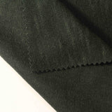 Cotton Interlock Knit Fabric, 300 gsm, 155 cm — Black — photo 2