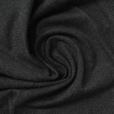 Dark Grey Marl Jersey Knit, Polyester — photo 2